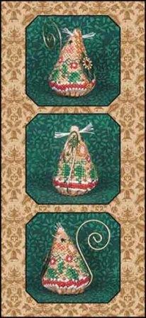 Just Nan - Gingerbread Mouse - The Original Mouse-Just Nan - Gingerbread Mouse, The Original Mouse, CHRISTMAS, ornaments, Christmas tree, cross stitch