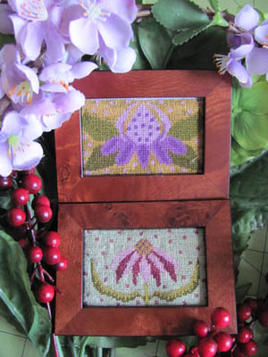 By The Bay Needleart - Funky Flower Sisters - Judith + Veronica 