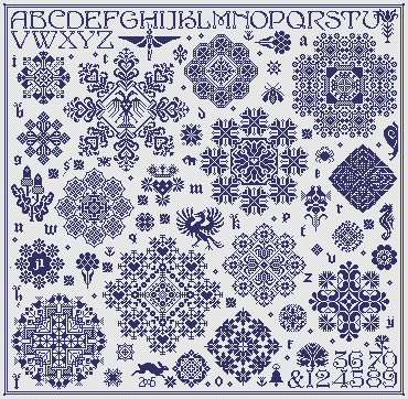 Long Dog Samplers - Paradigm Lost-Long Dog Samplers - Paradigm Lost, cross stitch