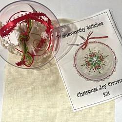 Praiseworthy Stitches - Christmas Joy Ornament Kit
