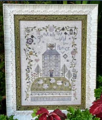 Shepherd's Bush - Into The World Kit-Shepherds Bush - Into The World Kit, cross stitch, peace, goodness, 
