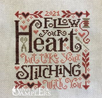 Silver Creek Samplers - Follow Your Heart-Silver Creek Samplers - Follow Your Heart, stitching, hobby, travel, cross stitch