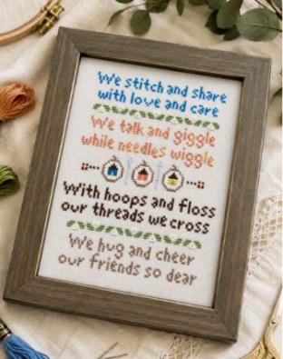 Sweet Wing Studio - Stitch and Share-Sweet Wing Studio - Stitch and Share, friends, retreats, stitching, cross stitch, gatherings, parties, 