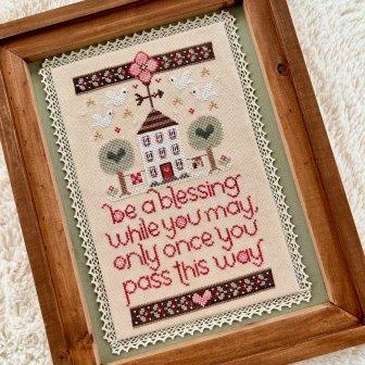 Sweet Wing Studio - Only Once-Sweet Wing Studio - Only Once, blessings, life, heaven, be kind, compassion, cross stitch, Nashville market, 