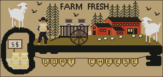 Twin Peak Primitives - Key Village Series - Farm Fresh Goat Cheese-Twin Peak Primitives - Key Village Series - Farm Fresh Goat Cheese 