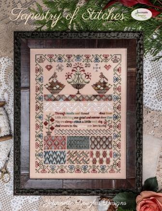 Jeannette Douglas Designs - Tapestry of Stitches-Jeannette Douglas Designs - Tapestry of Stitches, specialty stitches, cross stitch, teaching,  