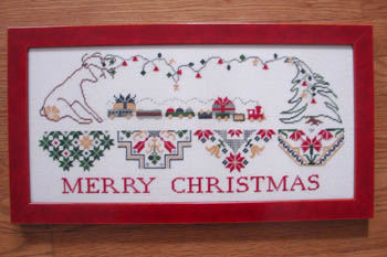 AuryTM - Reindeer X-Mess-AuryTM - Reindeer X-Mess - Cross Stitch Pattern, Christmas, Christmas lights, 