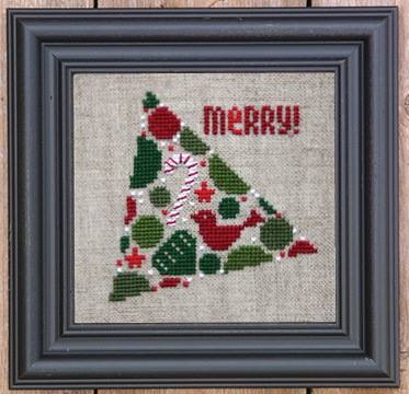 Bent Creek - Christmas Tree of Ornaments - Cross Stitch Kit