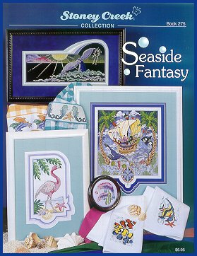 Stoney Creek - Seaside Fantasy - Cross Stitch Book-Stoney Creek - Seaside Fantasy - Cross Stitch Book