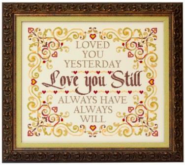 Glendon Place - Love You Still-Glendon Place - Love You Still, Valentines Day, love, marriage, cross stitch 