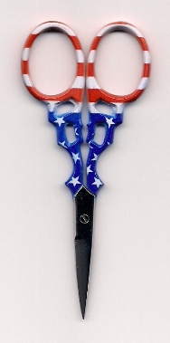 Dinky Dyes - Patriotic Scissors-Dinky Dyes, Patriotic Scissors, red, white  blue, American,