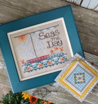 Hands On Design - Seas the Day-Hands On Design - Seas the Day, ocean, sailboat, summer, quilt, 