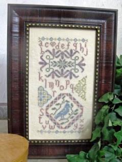 From the Heart Needleart - Summer Quaker-From the Heart Needleart - Summer Quaker, summer flowers, Cross Stitch Pattern 