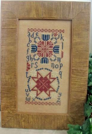 From The Heart Needleart - Patriotic Quaker