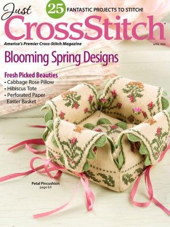 Just Cross Stitch - 2014 #2 Issue March/April - Cross Stitch Magazine-Just Cross Stitch, 2014 March/April, Cross Stitch Magazine