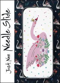 Just Nan - Needle Slide - Swan Queen-Just Nan - Needle Slide - Swan Queen, needles, storage, pins, magnet, cross stitch 