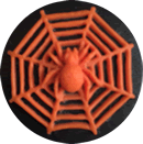 Kelmscott Designs - Spider Web Needle Minder-Kelmscott Designs - Spider Web Needle Minder, magnet, needles, cross stitch, spiders, web, 