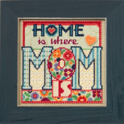 Mill Hill - Spring Series - Mom Kit-Mill Hill - Spring Series - Mom, Mothers Day, beading, home, love, children, kids, mothers love, cross stitch,  