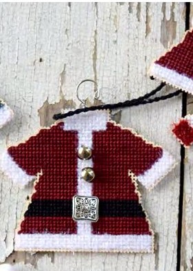 Myrtle Grace Motifs - The North Pole Couture Collection - Santa Claus-Myrtle Grace Motifs - The North Pole Couture Collection - Santa Claus, Santa Claus coat, Christmas, Christmas eve, 