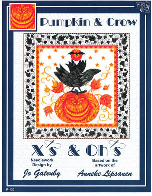 X's & Oh's - Pumpkin & Crow